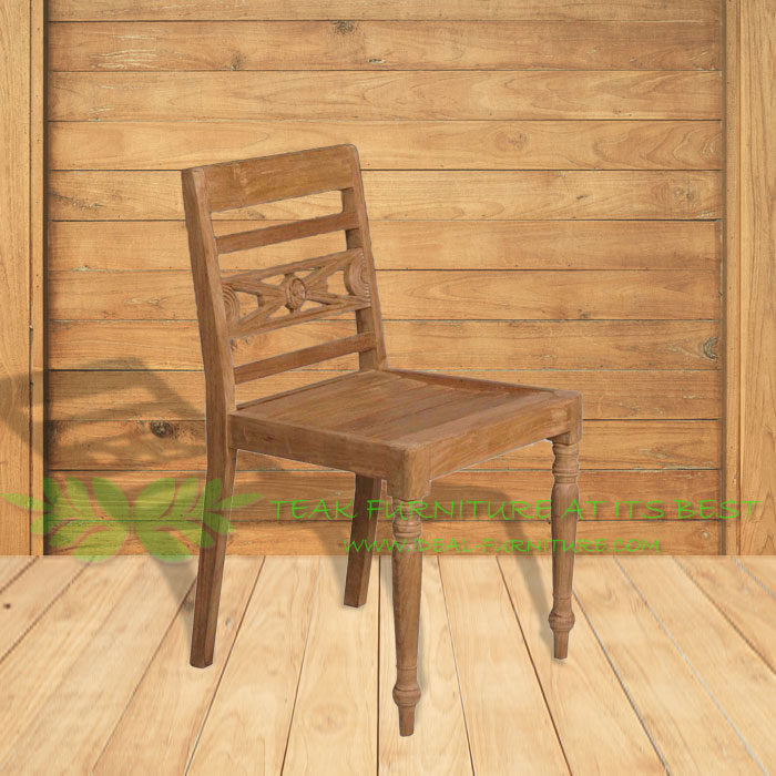 Indonesian Outdoor/Garden Teak Furniture Raffles Chair (OFCC-014) by CV Ideal Furniture, Indonesia, Jepara